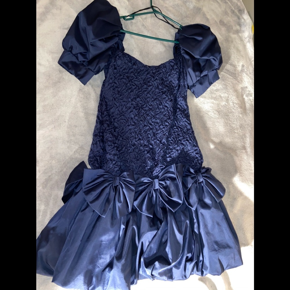 VINTAGE 80s Poufy Dress